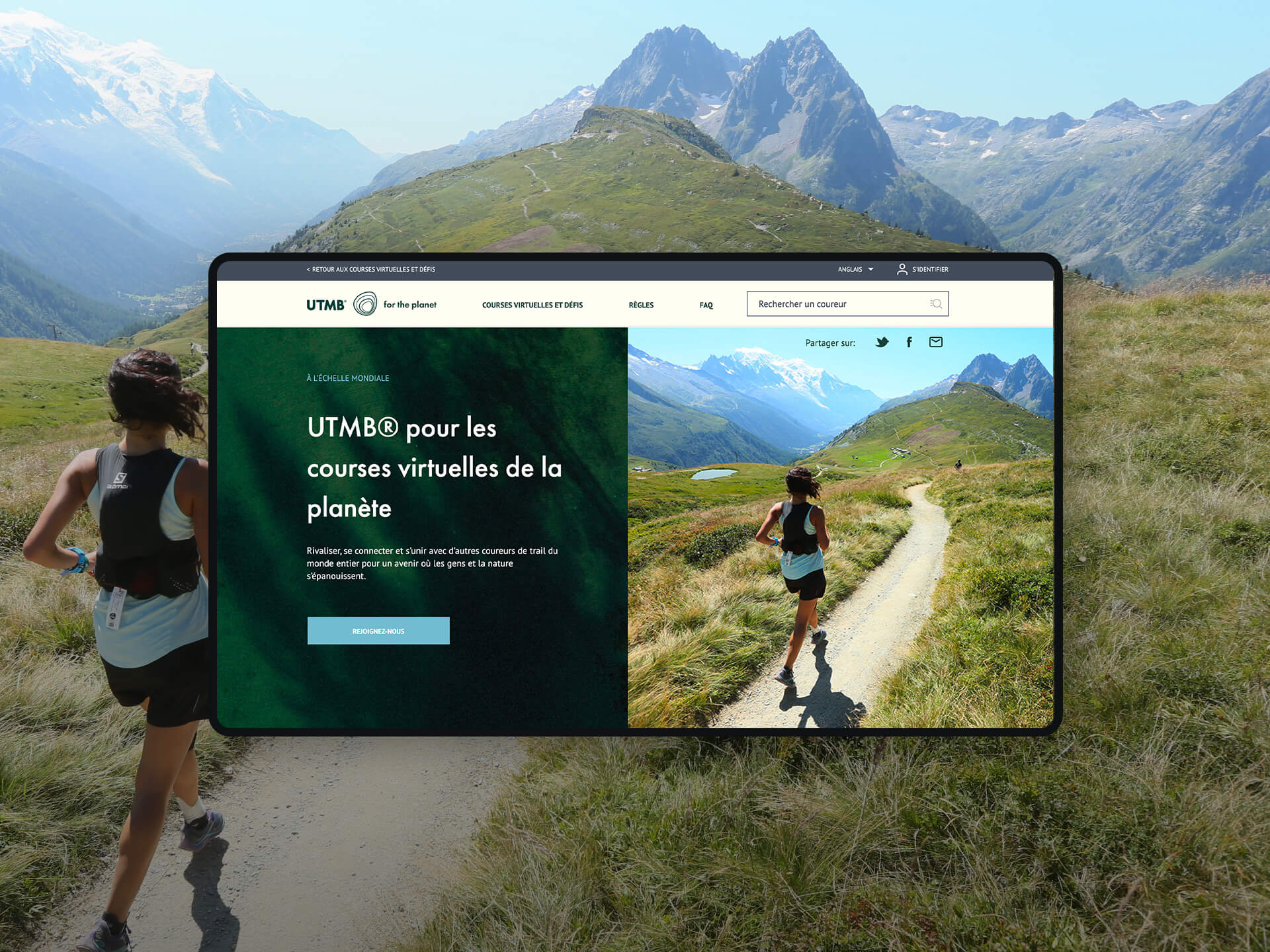 UTMB for the Planet plateforme